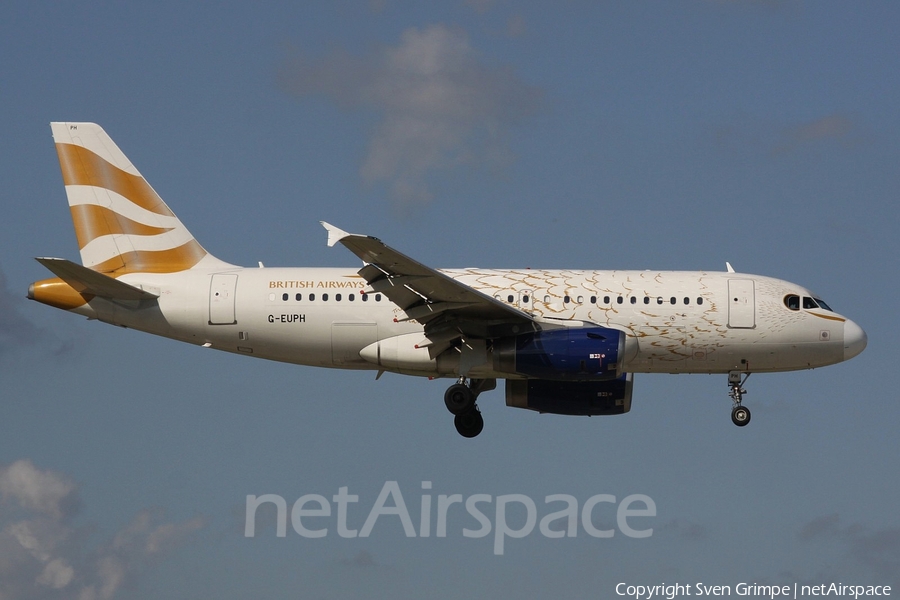 British Airways Airbus A319-131 (G-EUPH) | Photo 125534