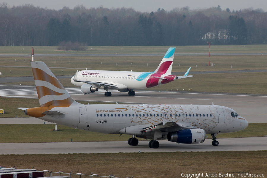 British Airways Airbus A319-131 (G-EUPH) | Photo 139100