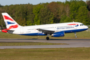 British Airways Airbus A319-131 (G-EUPH) at  Hamburg - Fuhlsbuettel (Helmut Schmidt), Germany