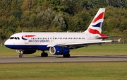 British Airways Airbus A319-131 (G-EUPH) at  Hamburg - Fuhlsbuettel (Helmut Schmidt), Germany