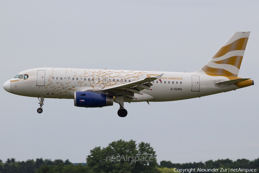British Airways Airbus A319-131 (G-EUPH) | Photo 392298