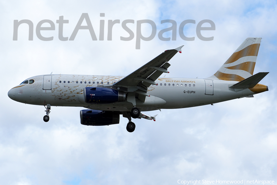 British Airways Airbus A319-131 (G-EUPH) | Photo 168706