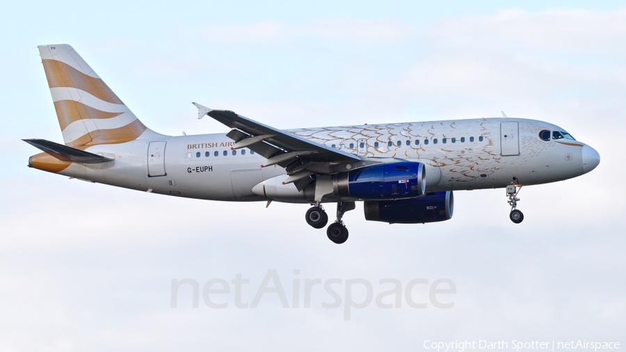 British Airways Airbus A319-131 (G-EUPH) | Photo 182133
