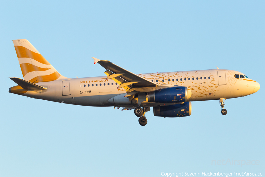 British Airways Airbus A319-131 (G-EUPH) | Photo 226248