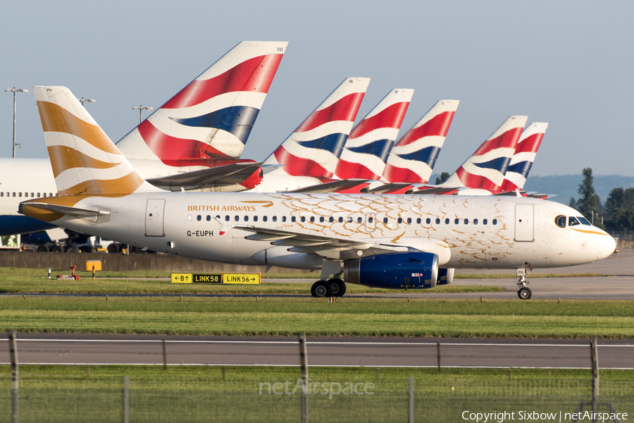 British Airways Airbus A319-131 (G-EUPH) | Photo 253502
