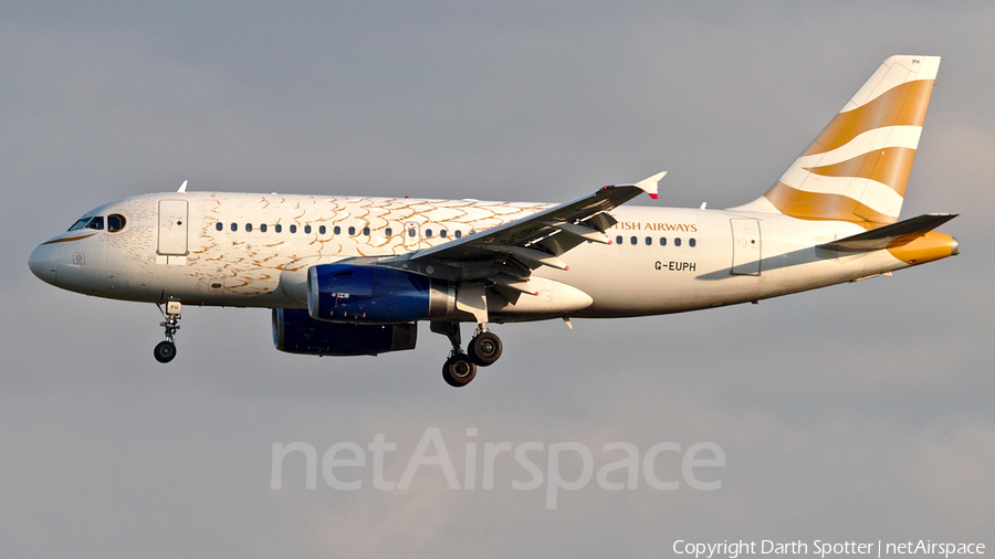 British Airways Airbus A319-131 (G-EUPH) | Photo 265579