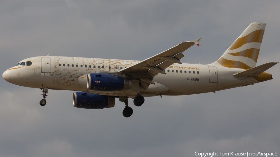 British Airways Airbus A319-131 (G-EUPH) | Photo 328146