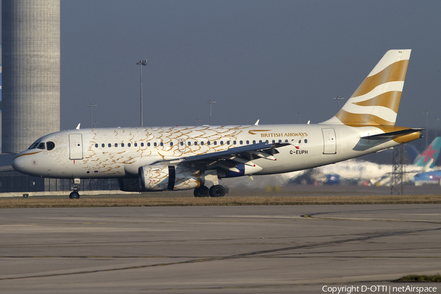 British Airways Airbus A319-131 (G-EUPH) | Photo 402913