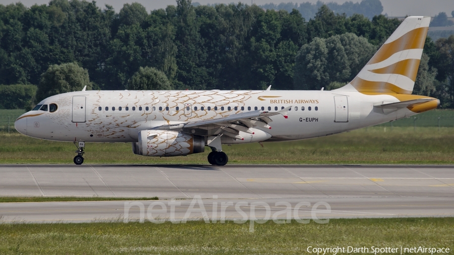 British Airways Airbus A319-131 (G-EUPH) | Photo 229724