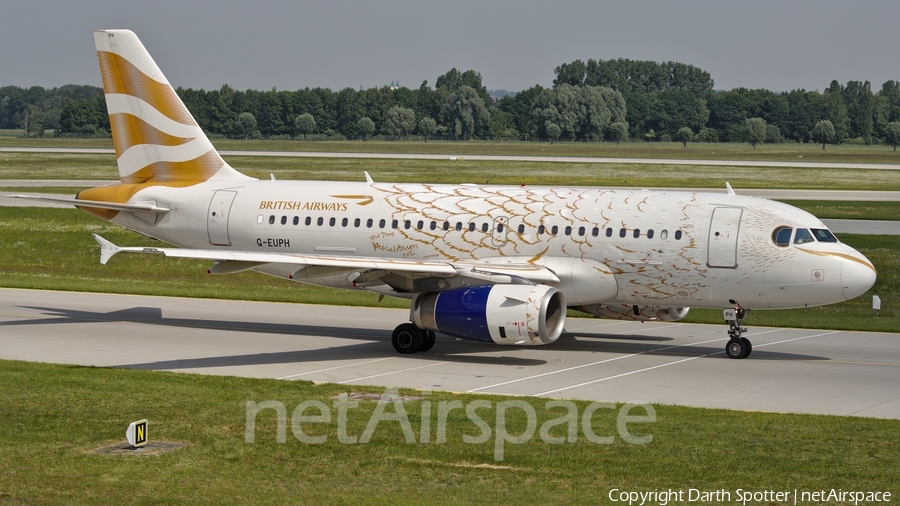 British Airways Airbus A319-131 (G-EUPH) | Photo 229725