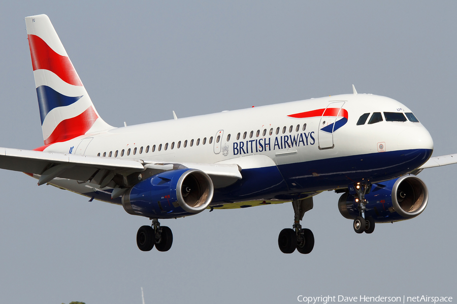 British Airways Airbus A319-131 (G-EUPJ) | Photo 12292