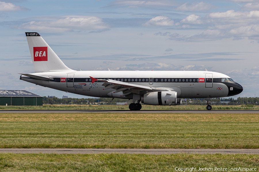 British Airways Airbus A319-131 (G-EUPJ) | Photo 516244