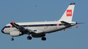 British Airways Airbus A319-131 (G-EUPJ) at  Berlin Brandenburg, Germany