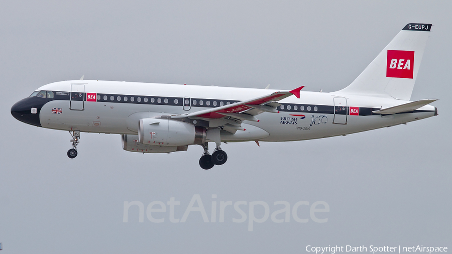 British Airways Airbus A319-131 (G-EUPJ) | Photo 361835