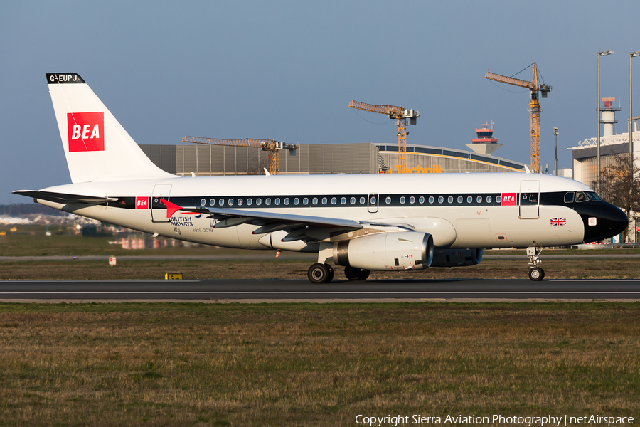British Airways Airbus A319-131 (G-EUPJ) | Photo 322315