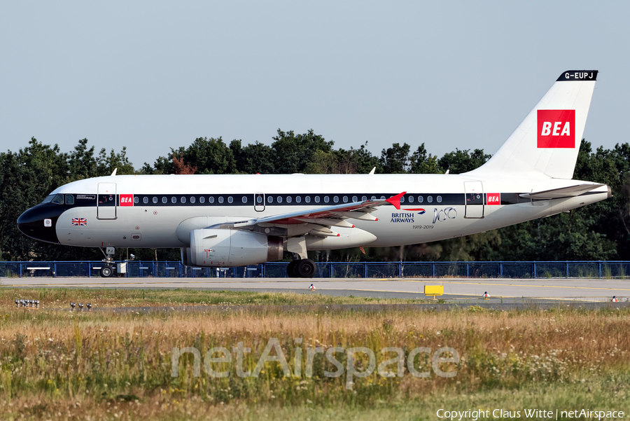 British Airways Airbus A319-131 (G-EUPJ) | Photo 332883