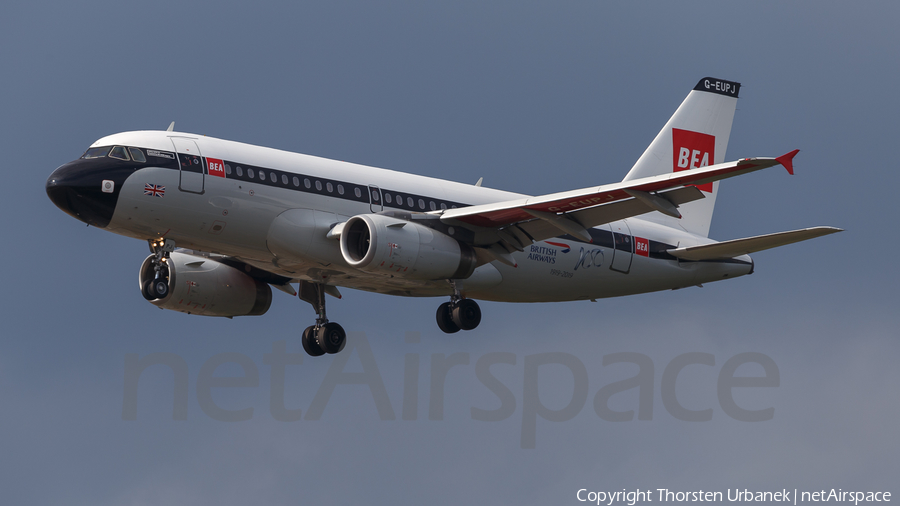 British Airways Airbus A319-131 (G-EUPJ) | Photo 338290