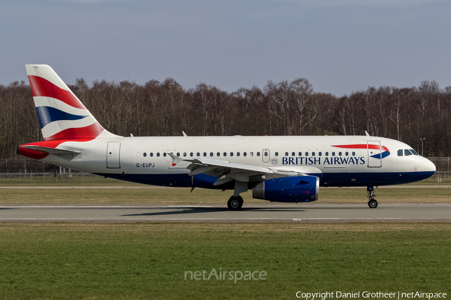 British Airways Airbus A319-131 (G-EUPJ) | Photo 103855