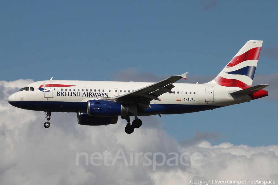 British Airways Airbus A319-131 (G-EUPJ) | Photo 16137