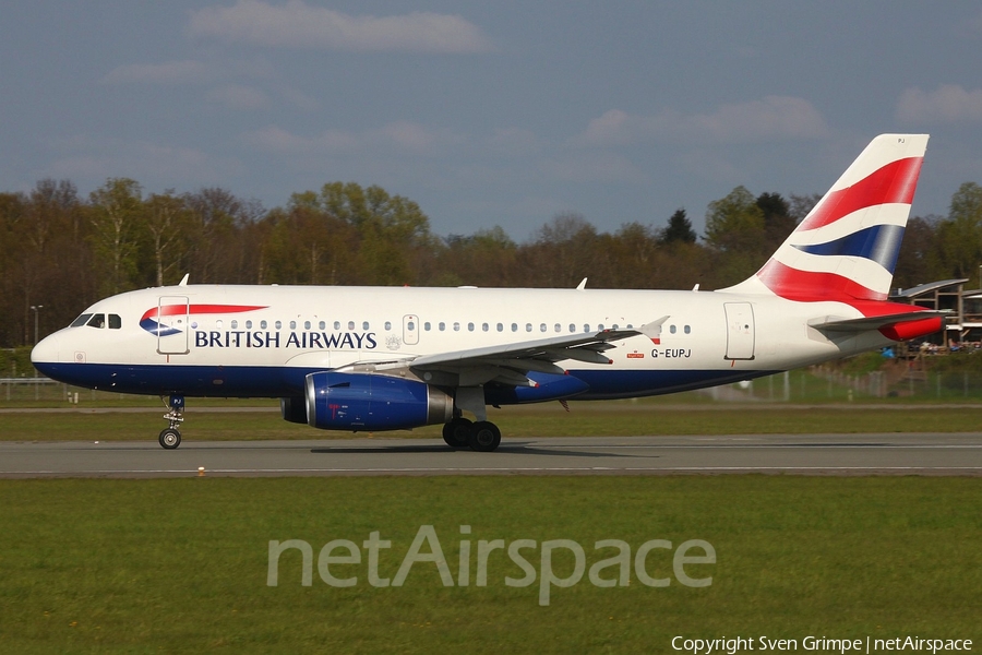 British Airways Airbus A319-131 (G-EUPJ) | Photo 304690