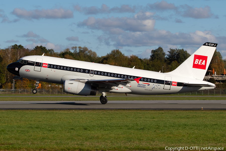 British Airways Airbus A319-131 (G-EUPJ) | Photo 355531