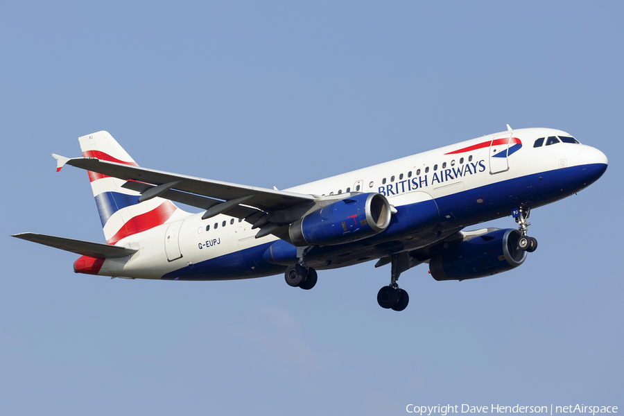 British Airways Airbus A319-131 (G-EUPJ) | Photo 128394