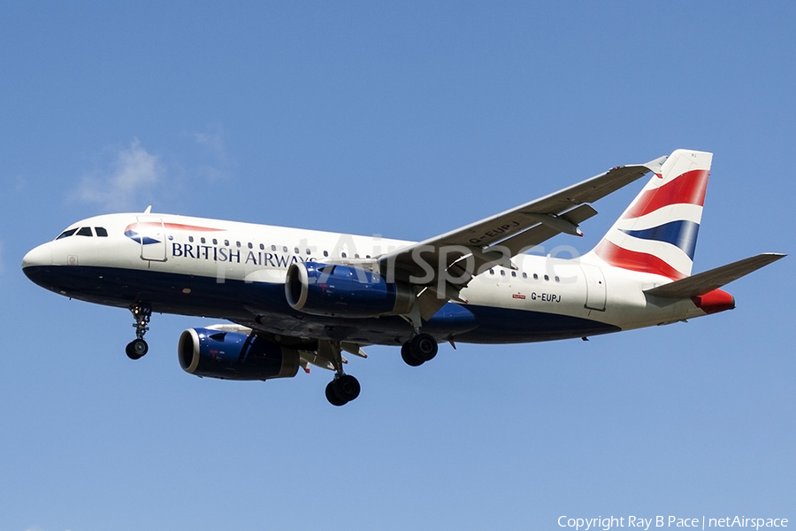 British Airways Airbus A319-131 (G-EUPJ) | Photo 251873