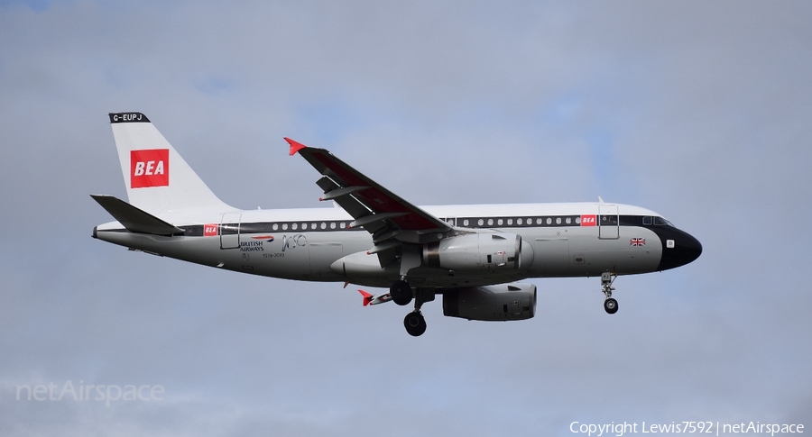 British Airways Airbus A319-131 (G-EUPJ) | Photo 306241