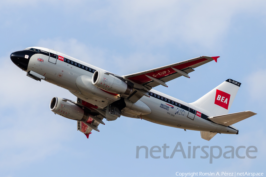 British Airways Airbus A319-131 (G-EUPJ) | Photo 341601