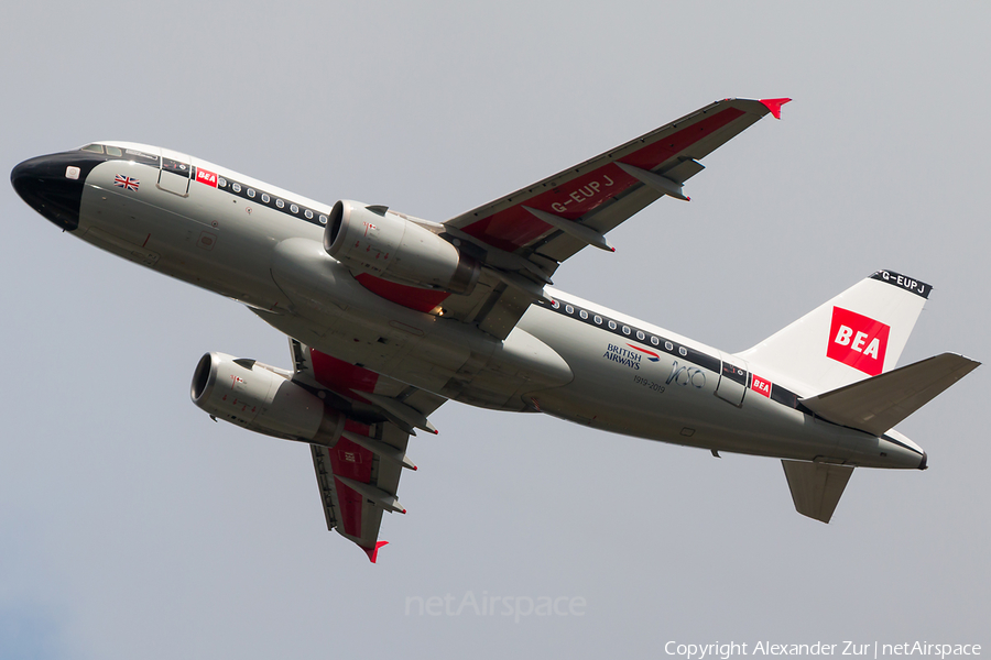 British Airways Airbus A319-131 (G-EUPJ) | Photo 344383