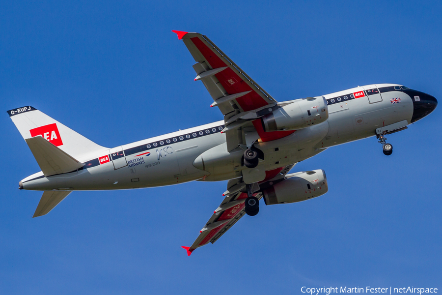 British Airways Airbus A319-131 (G-EUPJ) | Photo 346351