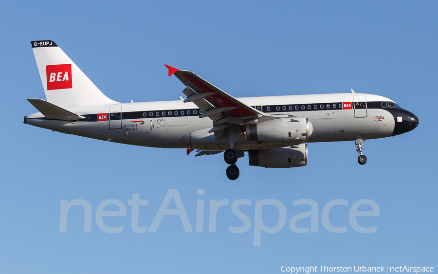 British Airways Airbus A319-131 (G-EUPJ) | Photo 370600