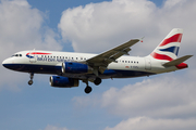 British Airways Airbus A319-131 (G-EUPJ) at  London - Heathrow, United Kingdom