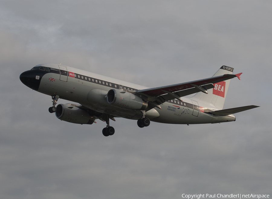 British Airways Airbus A319-131 (G-EUPJ) | Photo 528041