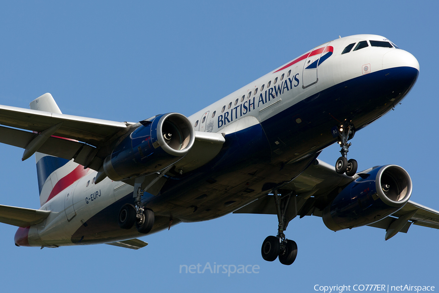 British Airways Airbus A319-131 (G-EUPJ) | Photo 52813
