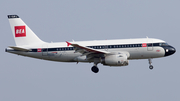 British Airways Airbus A319-131 (G-EUPJ) at  London - Heathrow, United Kingdom