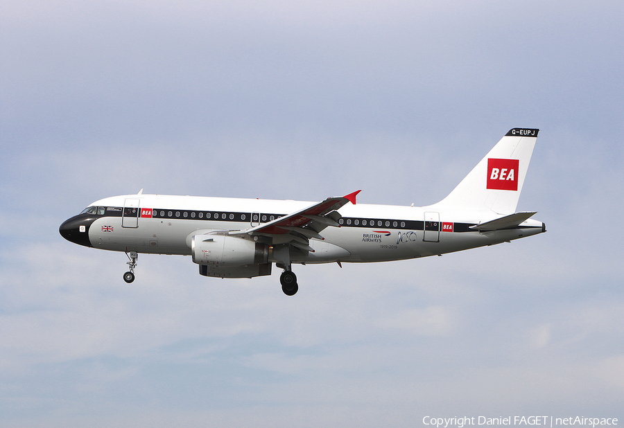 British Airways Airbus A319-131 (G-EUPJ) | Photo 356155