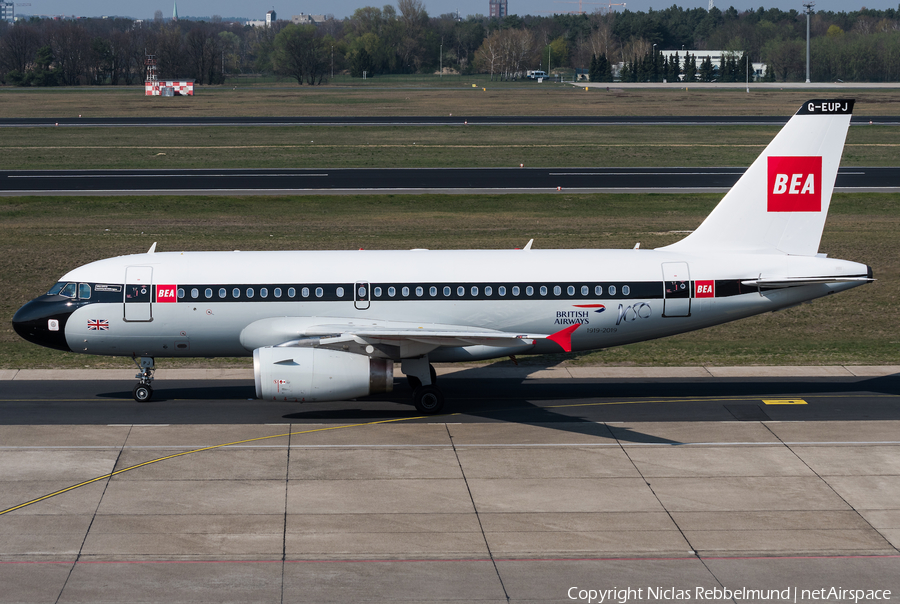 British Airways Airbus A319-131 (G-EUPJ) | Photo 310394
