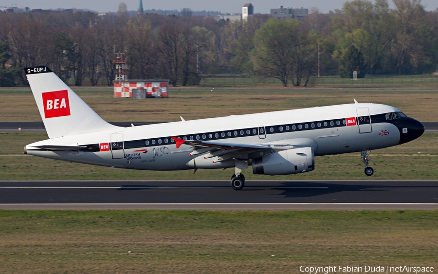 British Airways Airbus A319-131 (G-EUPJ) | Photo 347658