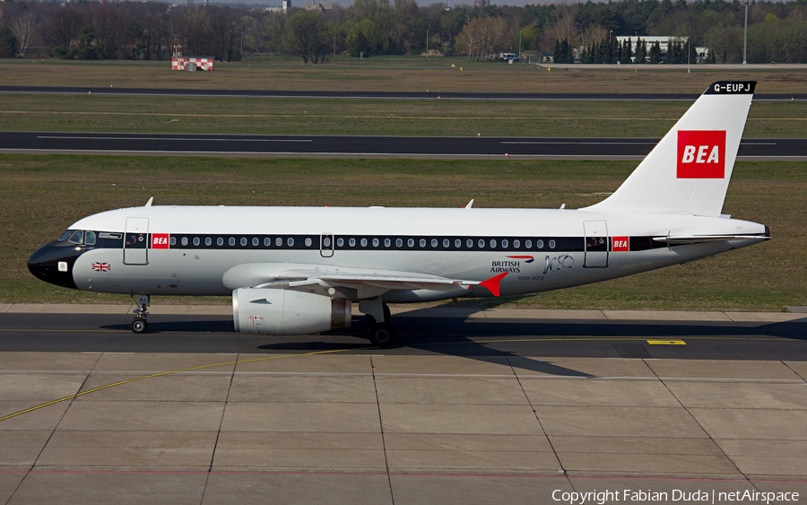 British Airways Airbus A319-131 (G-EUPJ) | Photo 347659