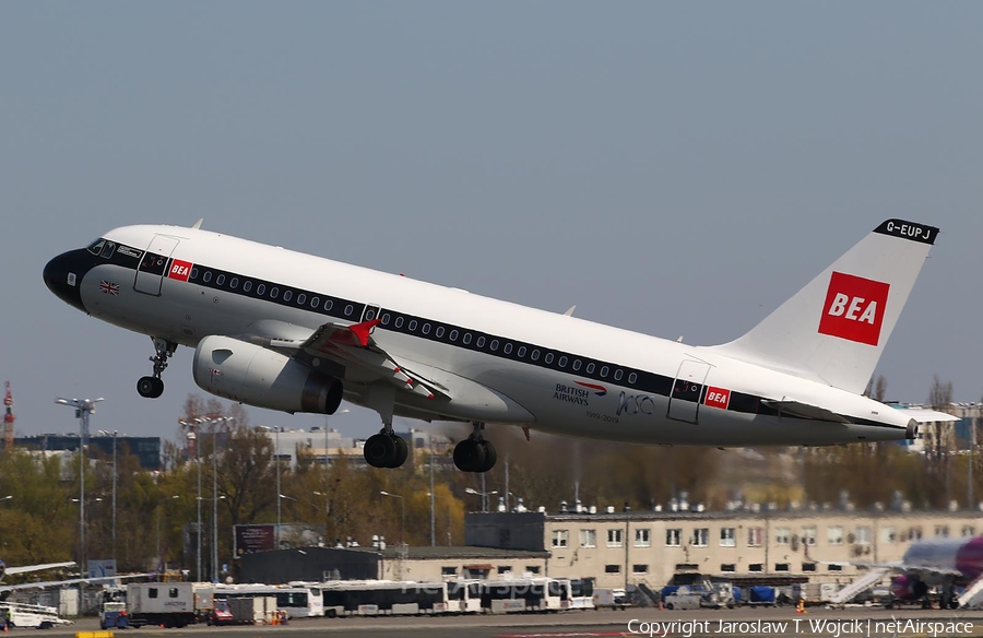 British Airways Airbus A319-131 (G-EUPJ) | Photo 312410