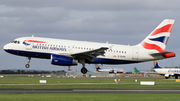 British Airways Airbus A319-131 (G-EUPK) at  Dublin, Ireland