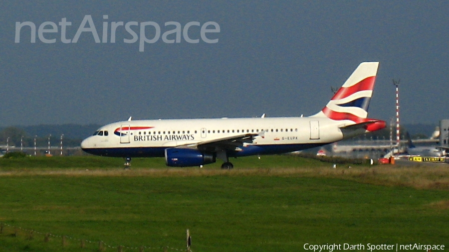 British Airways Airbus A319-131 (G-EUPK) | Photo 133520