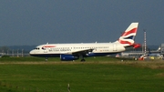 British Airways Airbus A319-131 (G-EUPK) at  Dusseldorf - International, Germany