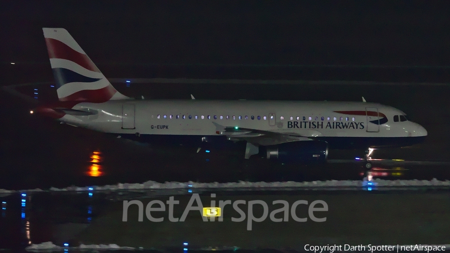 British Airways Airbus A319-131 (G-EUPK) | Photo 226496