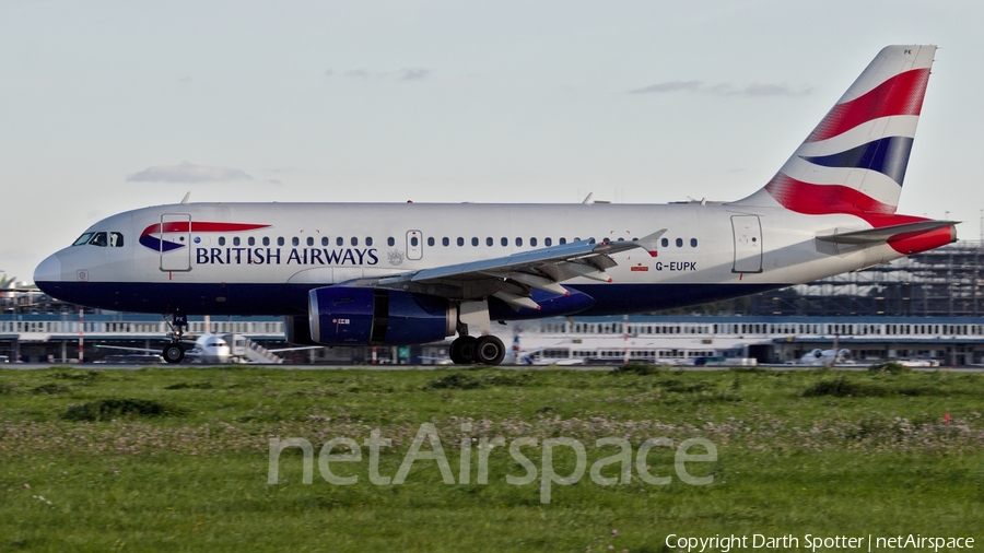 British Airways Airbus A319-131 (G-EUPK) | Photo 232198