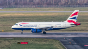British Airways Airbus A319-131 (G-EUPK) at  Dusseldorf - International, Germany