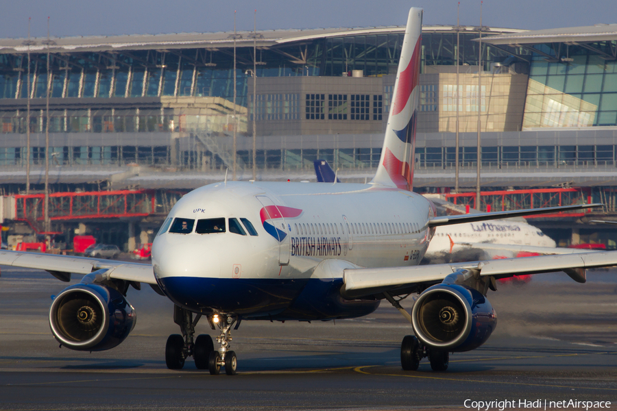 British Airways Airbus A319-131 (G-EUPK) | Photo 37963
