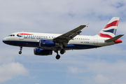 British Airways Airbus A319-131 (G-EUPK) at  London - Heathrow, United Kingdom