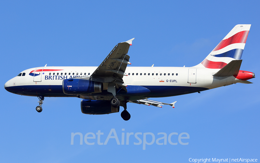 British Airways Airbus A319-131 (G-EUPL) | Photo 286598